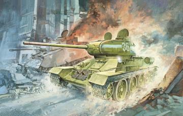 T-34/85 Mod.1944 (Premium) &middot; DR 6319 &middot;  Dragon &middot; 1:35