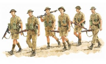 Commonwealth Infantry Italien 1943 · DR 6380 ·  Dragon · 1:35