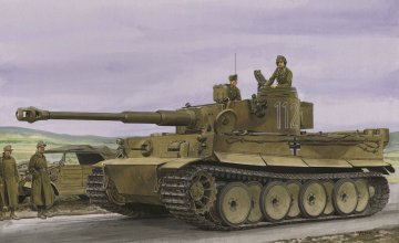 Tiger I Initial Production · DR 6608 ·  Dragon · 1:35