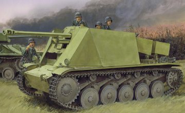 5cm PaK 38 L/60 auf Fgst.Pz.Kpfw.II · DR 6721 ·  Dragon · 1:35