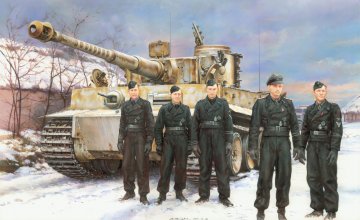 Tiger I Early Prod. (M. Wittmann) · DR 6730 ·  Dragon · 1:35