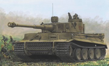 Tiger I 131 s.Pz. Abt.504 Tunisia · DR 6820 ·  Dragon · 1:35