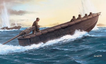 German Sturmboat w/Pioniere · DR 776108 ·  Dragon · 1:35