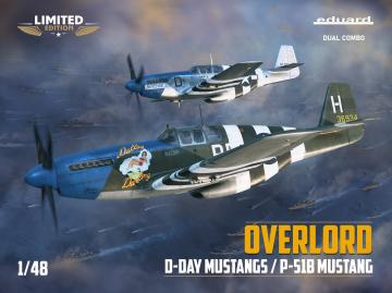 Overlord D-Day - Mustangs  / P-51B Mustang - Dual Combo · EDU 11181 ·  Eduard · 1:48