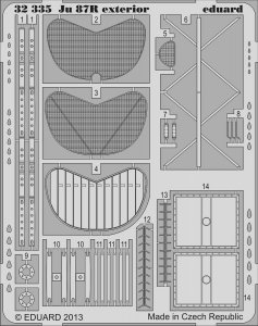 Junkers Ju 87 R - Exterior [Trumpeter] · EDU 32335 ·  Eduard · 1:32