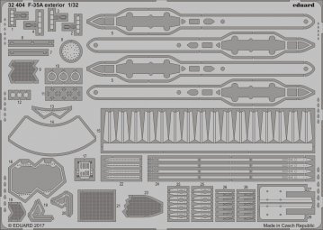 Lockheed F-35A Lightning II - Exterior [Italeri] · EDU 32404 ·  Eduard · 1:32