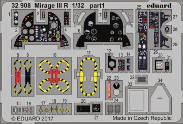 Mirage III R [Italeri] · EDU 32908 ·  Eduard · 1:32