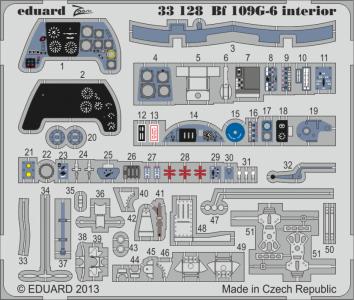 Messerschmitt Bf 109 G-6 - Interior S.A. [Revell] · EDU 33128 ·  Eduard · 1:32