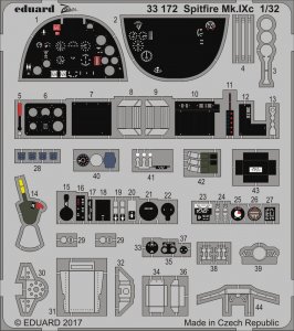 Spitfire Mk.IXc [Revell] &middot; EDU 33172 &middot;  Eduard &middot; 1:32