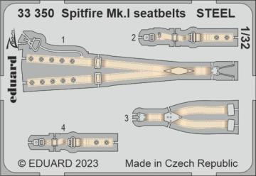 Spitfire Mk.I - Seatbelts STEEL [Kotare] &middot; EDU 33350 &middot;  Eduard &middot; 1:32