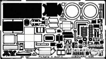 Pz.Kpfwg. II Ausf. C Detailbausatz Auen · EDU 35127 ·  Eduard · 1:35