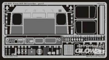 FAUN Elefant SLT-56 Panzer-Transporter Inneneinrichtung  · EDU 35622 ·  Eduard · 1:35