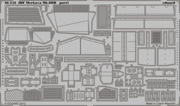 IDF Merkava Mk.IIID [Meng Models] · EDU 36242 ·  Eduard · 1:35