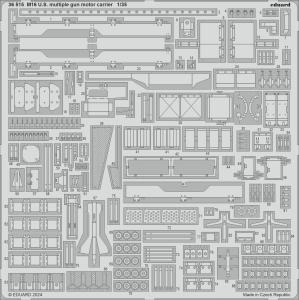 M16 U.S. multiple gun motor carrier [Tamiya] · EDU 36515 ·  Eduard · 1:35