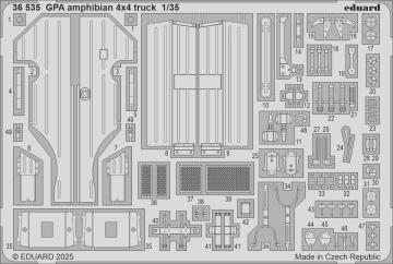 GPA amphibian 4x4 truck [Tamiya] · EDU 36535 ·  Eduard · 1:35