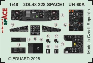 UH-60A - Space [ICM] · EDU 3DL48228 ·  Eduard · 1:48