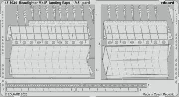 Beaufighter Mk.IF - Landing flaps [Revell] · EDU 481034 ·  Eduard · 1:48