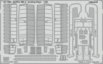 Spitfire Mk.V - Landing flaps [Eduard] · EDU 481065 ·  Eduard · 1:48