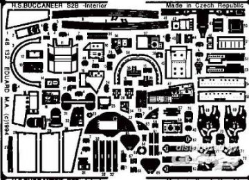 S2B - interior [Airfix] · EDU 48132 ·  Eduard · 1:48