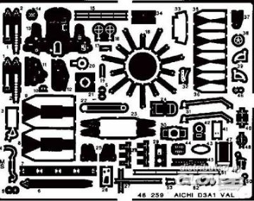 Aichi D3A1 Val · EDU 48259 · Eduard · 1:48 Aichi D3A1 Val · EDU 48259 · Eduard · 1:48
