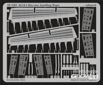Ki-84 Hayate Landeklappen · EDU 48503 ·  Eduard · 1:48