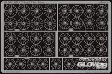 WWI Wheel Wire Discs · EDU 48505 ·  Eduard · 1:48