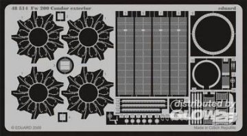 Focke-Wulf Fw 200 Condor exterior · EDU 48514 ·  Eduard · 1:48