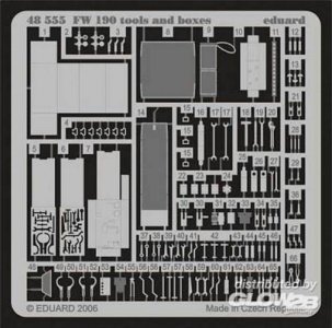 Focke-Wulf Fw 190 - Tools and boxes &middot; EDU 48555 &middot;  Eduard &middot; 1:48