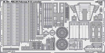 MiG-29 9-13 - Exterior [Great Wall Hobby] · EDU 48787 ·  Eduard · 1:48
