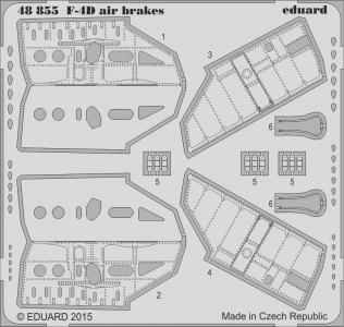 ROKAF Phantom F-4D - Air brakes [Academy] · EDU 48855 ·  Eduard · 1:48