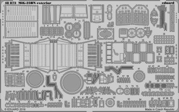 MiG-23BN - Exterior [Trumpeter] · EDU 48873 ·  Eduard · 1:48