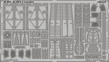 Junkers Ju 88 A-4 - exterior [ICM] · EDU 48894 ·  Eduard · 1:48