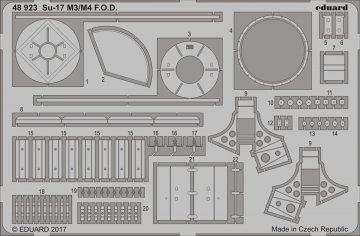 Sukhoi Su-17 M3/M4 - F.O.D. [Kitty Hawk] · EDU 48923 ·  Eduard · 1:48