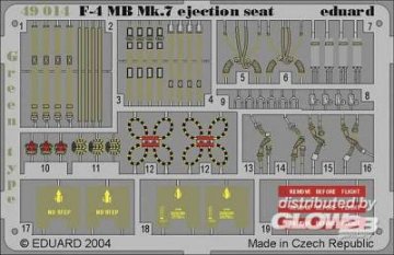 F-4 Phantom II MB Mk.7 - Ejection Seat Green [Hasegawa] · EDU 49014 ·  Eduard · 1:48