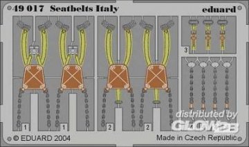 Seatbelts Italy &middot; EDU 49017 &middot;  Eduard &middot; 1:48
