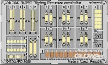 B-17G Flying Fortress - Seatbelts [Revell] · EDU 49025 ·  Eduard · 1:48