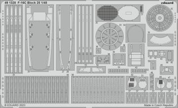 F-16C Block 25 [Kinetic] &middot; EDU 491328 &middot;  Eduard &middot; 1:48