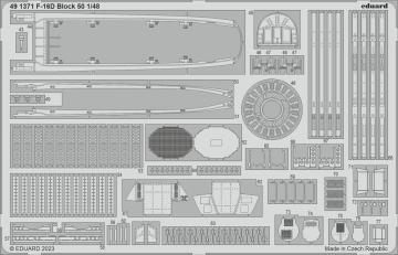 F-16D Block 50 [Kinetic] · EDU 491371 ·  Eduard · 1:48