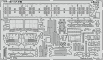 F-86A  [Clear Prop] · EDU 491488 ·  Eduard · 1:48