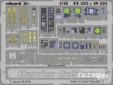 Harrier Gr Mk.5 [Hasegawa] · EDU 49323 ·  Eduard · 1:48