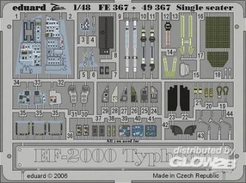 Eurofighter Typhoon Single Seater [Revell] · EDU 49367 ·  Eduard · 1:48