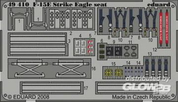F-15E Strike Eagle seat f�r Academy Bausatz &middot; EDU 49410 &middot;  Eduard &middot; 1:48