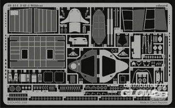 F4F-4 Wildcat f�r Hobby Boss Bausatz &middot; EDU 49414 &middot;  Eduard &middot; 1:48