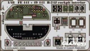 B-24J - Cockpit - Interior S.A. [Revell] · EDU 49441 ·  Eduard · 1:48