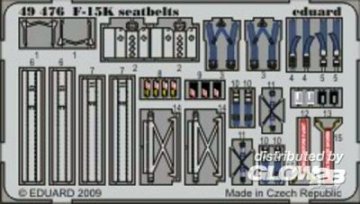 F-15K - Seatbelts [Academy] · EDU 49476 ·  Eduard · 1:48