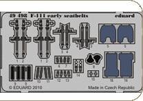 F-111 early - Seatbelts [HobbyBoss] · EDU 49498 ·  Eduard · 1:48