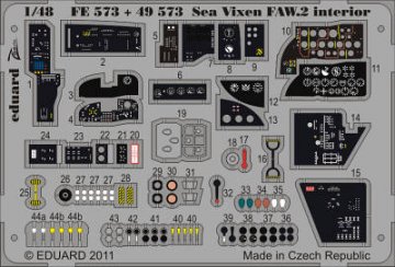 Sea Vixen FAW.2 S.A. [Airfix] · EDU 49573 ·  Eduard · 1:48