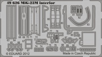 MiG-23M S.A. for Trumpeter &middot; EDU 49626 &middot;  Eduard &middot; 1:48