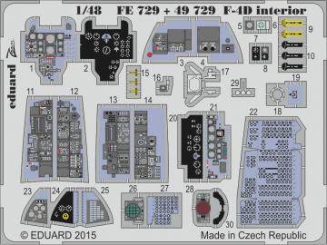 ROKAF Phantom F-4D - Interior S.A. [Academy] · EDU 49729 ·  Eduard · 1:48