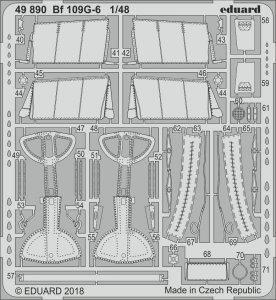 Messerschmitt Bf 109 G-6 [Tamiya] · EDU 49890 ·  Eduard · 1:48